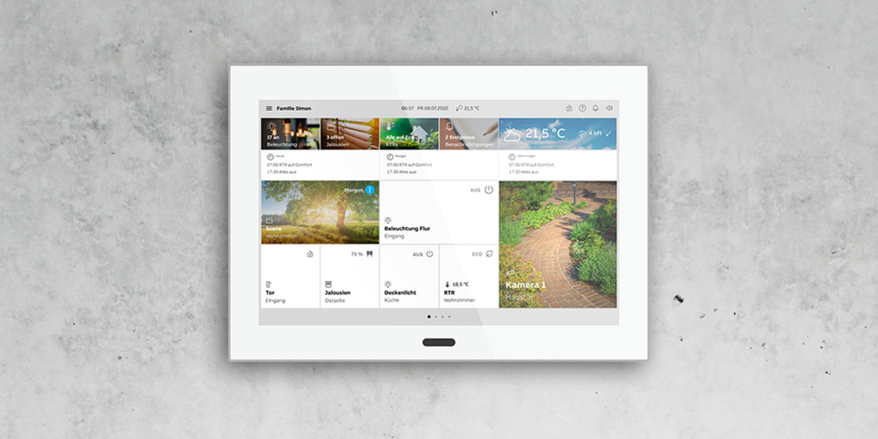 Busch-SmartTouch 10“ bei Elektro Rath GmbH in Grafenrheinfeld